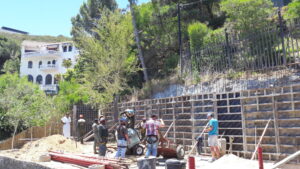 Mrs Lambert camps bay scaffold challenging planting (14)