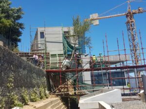 Mrs Lambert camps bay scaffold challenging planting (24)